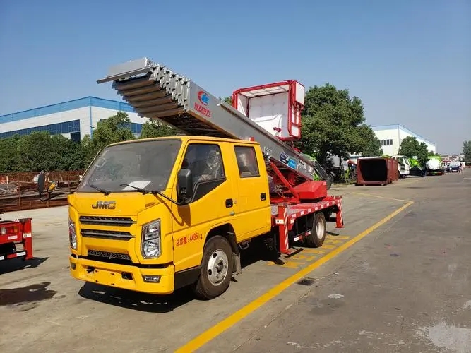 新政镇附近云梯车出租 砂石搬运